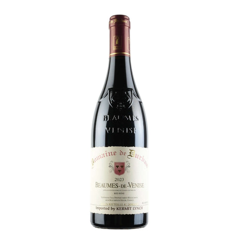 Bottle shot of Beaumes-de-Venise Rhone Red, produced by Domaine de Durban, buy classic and natural wine online on Primal Wine, the best wine shop in the United States – primalwine.com