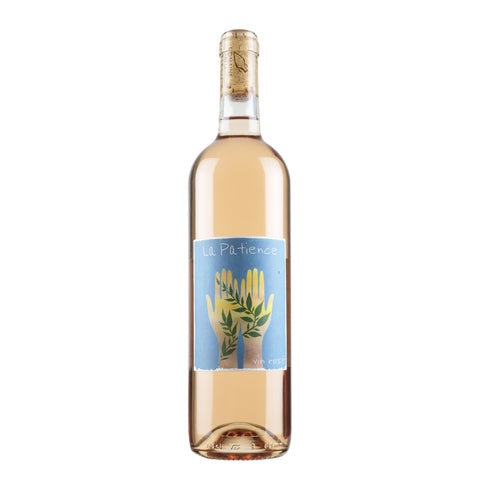 Bottle shot of La Patience Rose, produced by La Patience, buy classic and natural wine online on Primal Wine, the best wine shop in the United States – primalwine.com