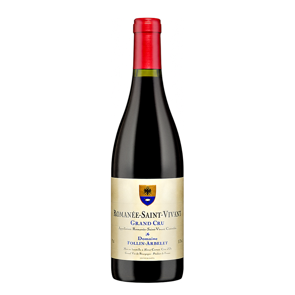Domaine Follin-Arbelet Romanée-Saint-Vivant Grand Cru 2023, natural wine bottle at Primal Wine