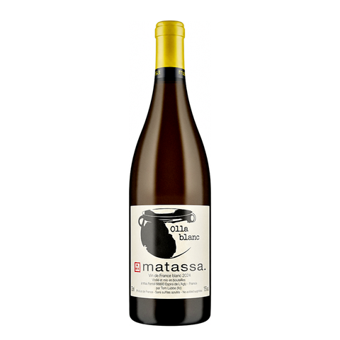 Domaine Matassa Olla Blanc 2024, natural wine bottle at Primal Wine