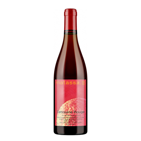Domaine Matassa Tattouine Rouge 2023, natural wine bottle at Primal Wine