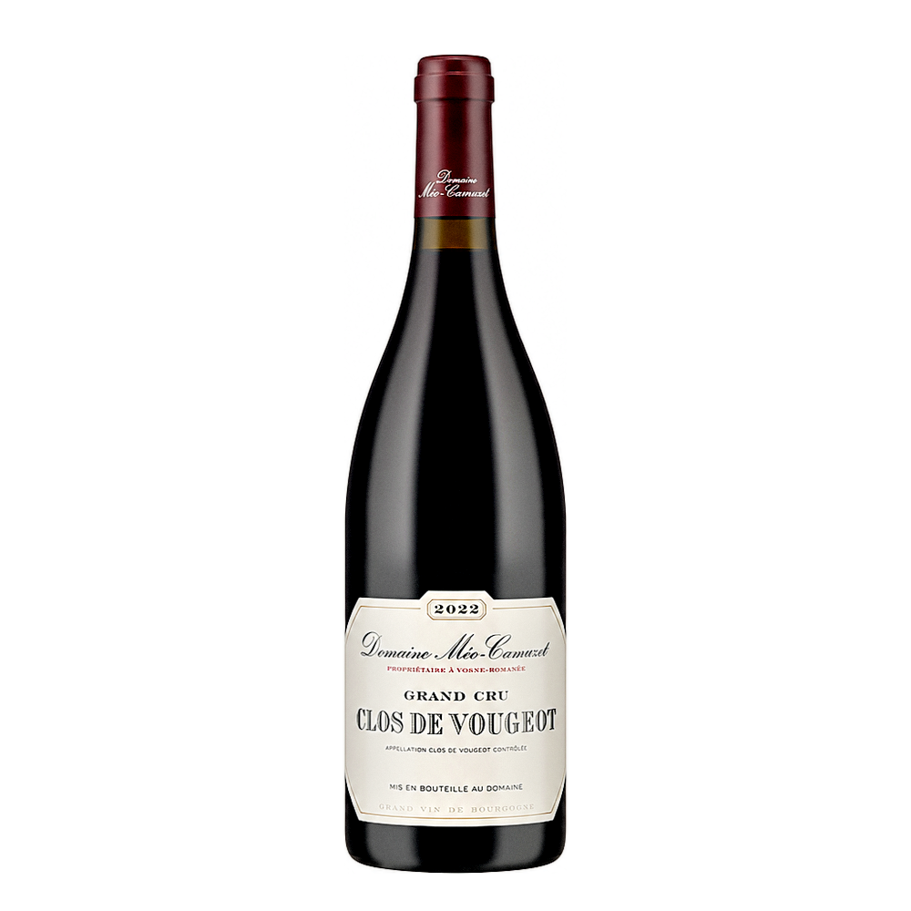 Domaine Méo-Camuzet Clos de Vougeot Grand Cru 2023, natural wine bottle at Primal Wine