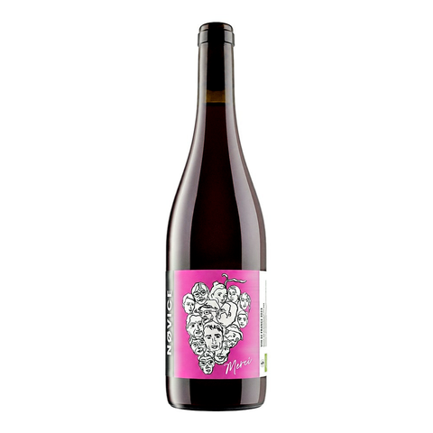 Domaine Nøvice Merci Poulsard 2023, natural wine bottle at Primal Wine