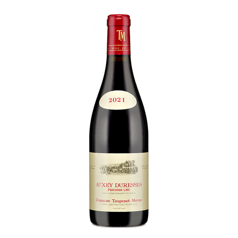 Domaine Taupenot-Merme Auxey Duresses Rouge 1er Cru 2022, natural wine bottle at Primal Wine