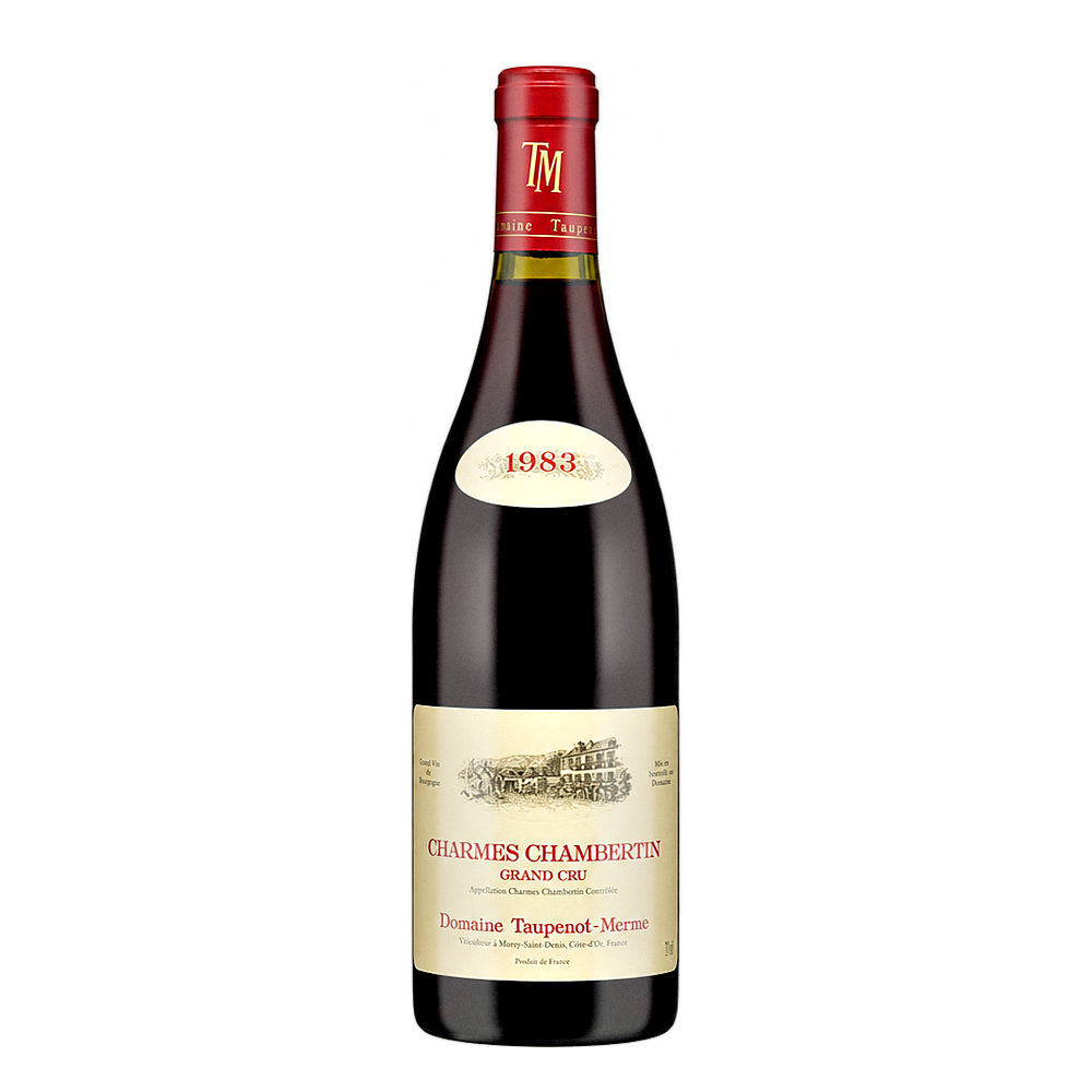 Domaine Taupenot-Merme Charmes Chambertin Grand Cru 1983, natural wine bottle at Primal Wine