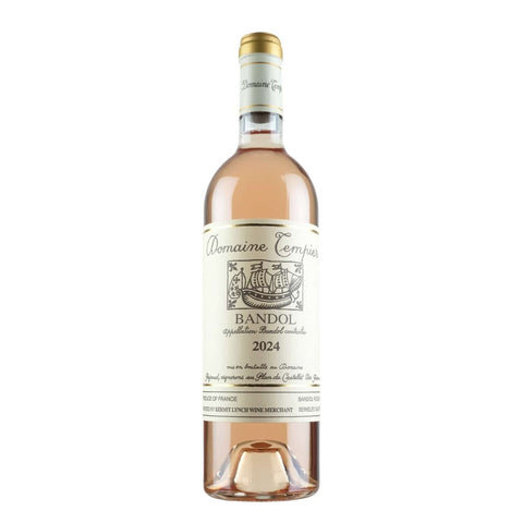 Bottle shot of Domaine Tempier Bandol Rose; buy natural wine online on Primal Wine - primalwine.com