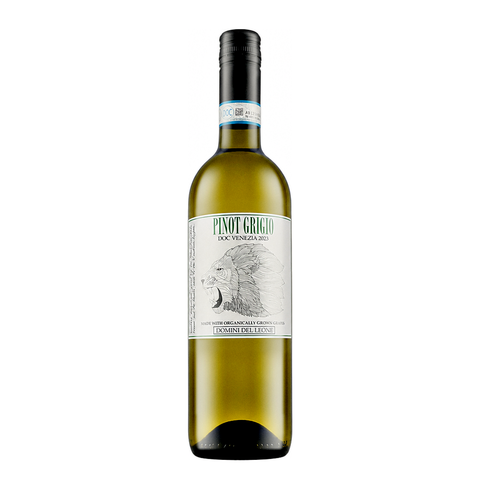 Domini del Leone Pinot Grigio NV natural wine bottle