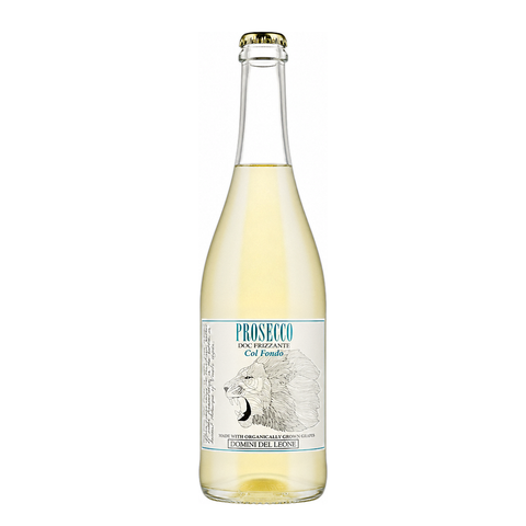 Domini del Leone Prosecco col Fondo NV natural wine bottle