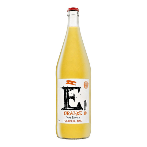 Poderi Cellario E' Orange! NV, natural wine bottle at Primal Wine