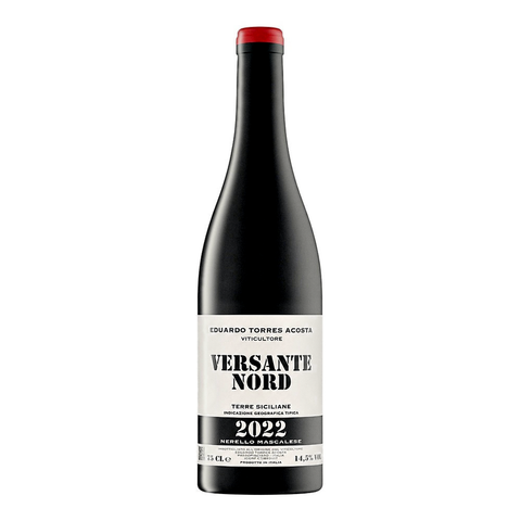Eduardo Torres Acosta Versante Nord Nerello Mascalese 2022, natural wine bottle at Primal Wine