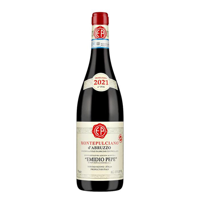 Emidio Pepe Casa Pepe Montepulciano d'Abruzzo 2021, natural wine bottle at Primal Wine