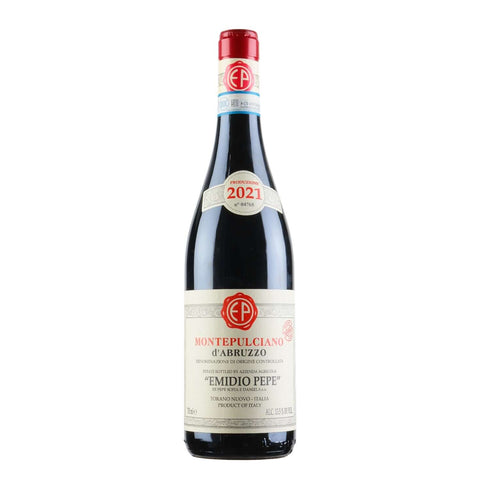 Bottle shot of Emidio Pepe Montepulciano d'Abruzzo, produced by Emidio Pepe, buy classic and natural wine online on Primal Wine, the best wine shop in the United States – primalwine.com