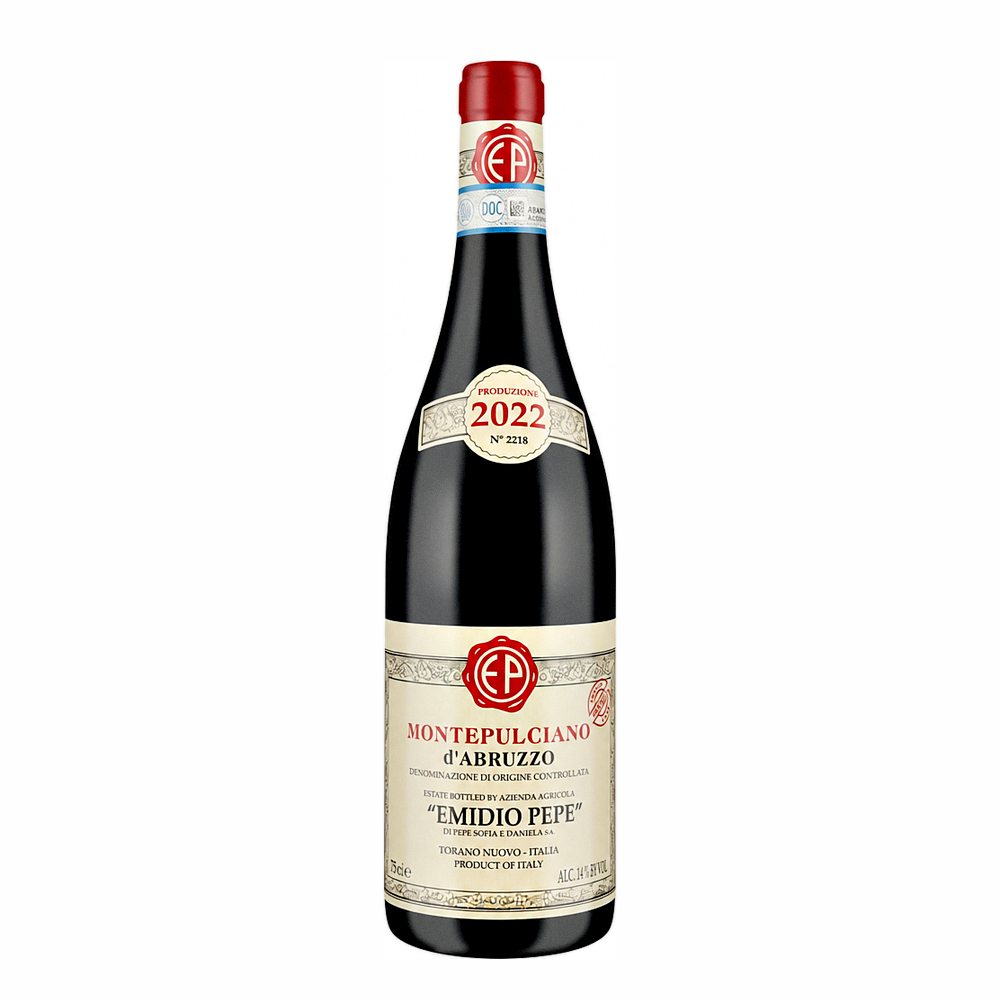 Emidio Pepe Montepulciano d'Abruzzo Branella Vecchie Vigne 2022, natural wine bottle at Primal Wine
