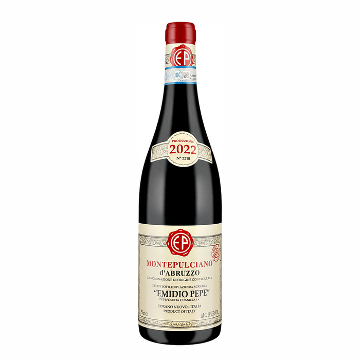 Emidio Pepe Montepulciano d'Abruzzo Branella Vecchie Vigne 2022, natural wine bottle at Primal Wine