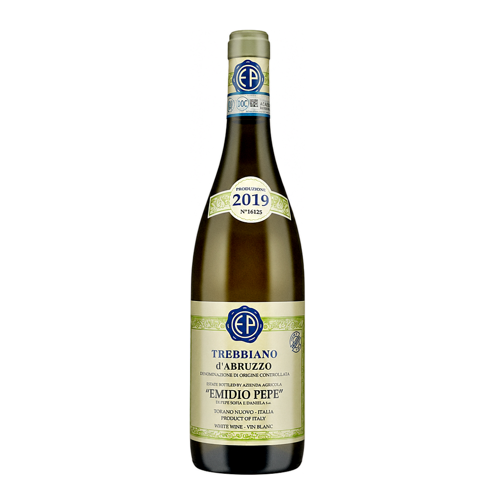 Emidio Pepe Trebbiano d'Abruzzo Vecchie Vigne 2019, natural wine bottle at Primal Wine
