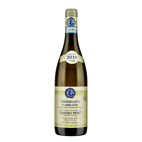 Emidio Pepe Trebbiano d'Abruzzo Vecchie Vigne 2019, natural wine bottle at Primal Wine