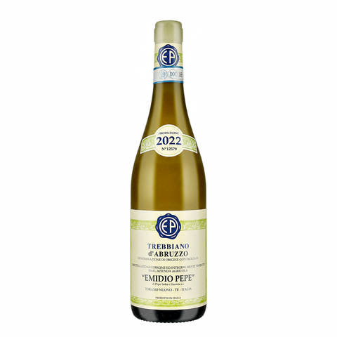 Emidio Pepe Trebbiano d'Abruzzo Vecchie Vigne 2022, natural wine bottle at Primal Wine