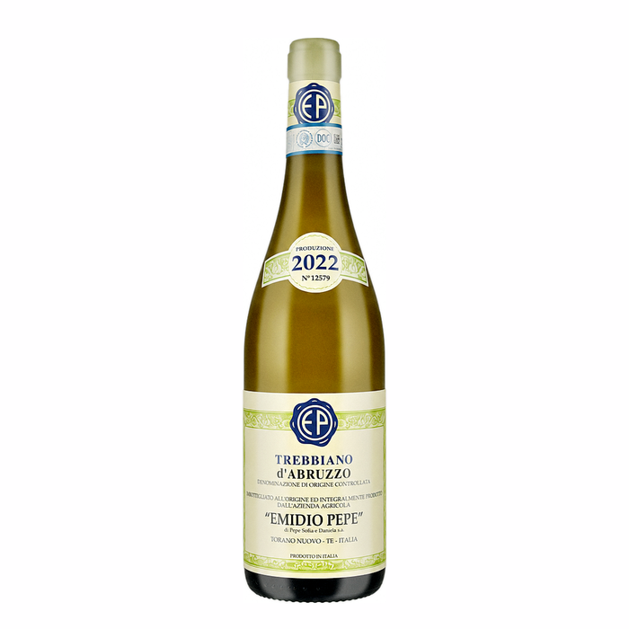 Emidio Pepe Trebbiano d'Abruzzo Vecchie Vigne 2022, natural wine bottle at Primal Wine
