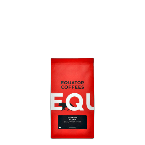 Equator Coffees Equator Blend Coffee Beans, bag of whole bean coffee at Primal Wine