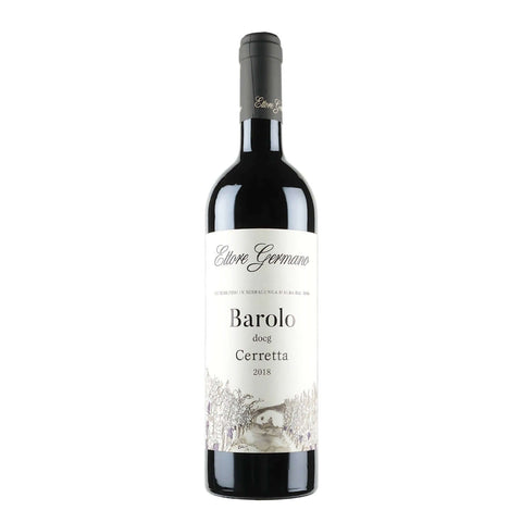 Bottle shot of Ettore Germano Barolo Cerretta, produced by Ettore Germano, buy classic and natural wine online on Primal Wine, the best wine shop in the United States – primalwine.com