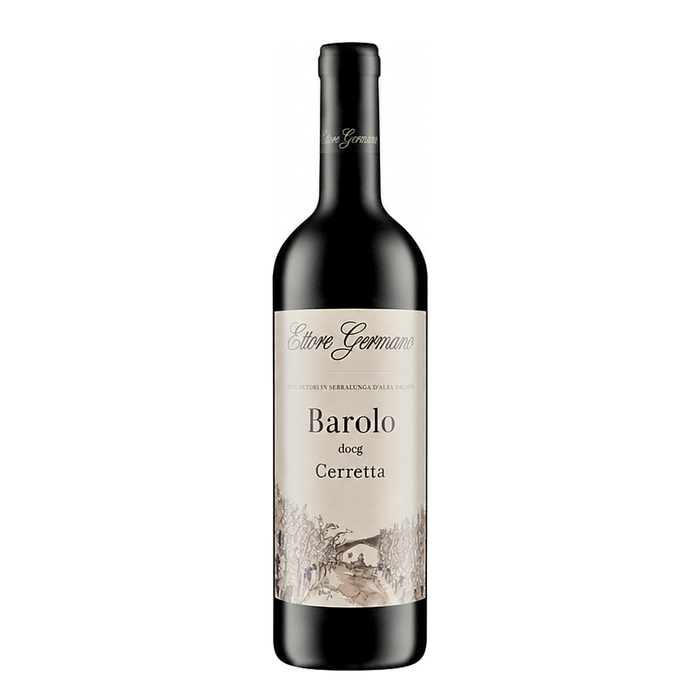Ettore Germano Barolo Cerretta 2022, natural wine bottle at Primal Wine
