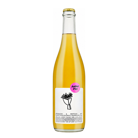 Everything is Okay Amber Fizz 2023, natural wine bottle at Primal Wine