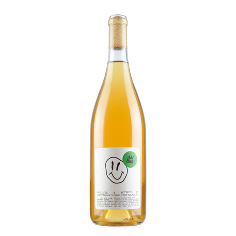 Bottle shot of Everything is Okay Amber, produced by Everything is Okay, buy classic and natural wine online on Primal Wine, the best wine shop in the United States – primalwine.com