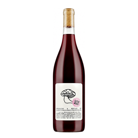 Everything is Okay Lite Red Mushroom 2024, natural wine bottle at Primal Wine