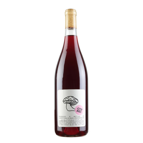 Bottle shot of Everything is Okay Lite Red, produced by Everything is Okay, buy classic and natural wine online on Primal Wine, the best wine shop in the United States – primalwine.com