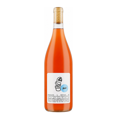 Everything is Okay Pink 2023, natural rosé wine bottle at Primal Wine