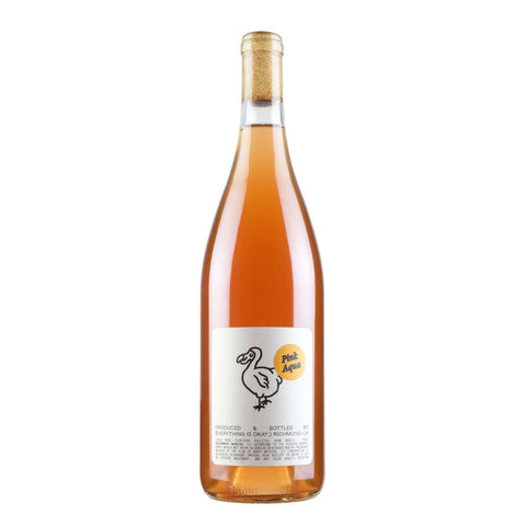 Bottle shot of Everything is Okay Pink Aqua, produced by Everything is Okay, buy classic and natural wine online on Primal Wine, the best wine shop in the United States – primalwine.com