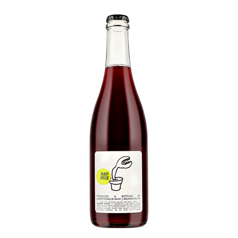 Everything is Okay Red Fizz 2024, natural wine bottle at Primal Wine