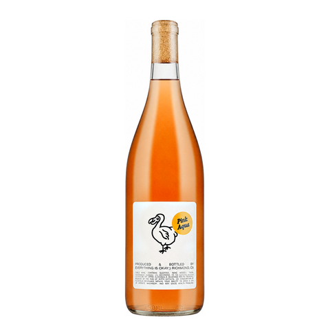 Everything is Okay Pink Aqua 2023, natural wine bottle at Primal Wine