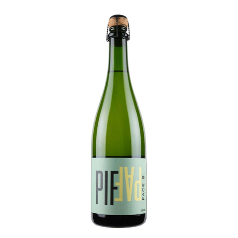 Bottle shot of Face B Pif Paf Brut Nature, produced by Face B, buy classic and natural wine online on Primal Wine, the best wine shop in the United States – primalwine.com