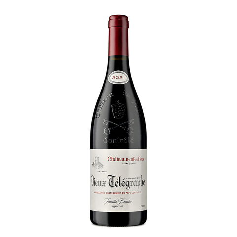 Famille Brunier Vieux Télégraphe Châteauneuf-du-Pape 2021, natural wine bottle at Primal Wine