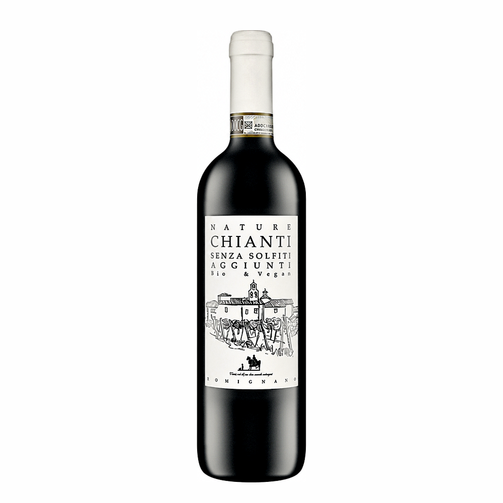 Fattoria di Romignano Chianti Gnegnero 2024, natural wine bottle at Primal Wine