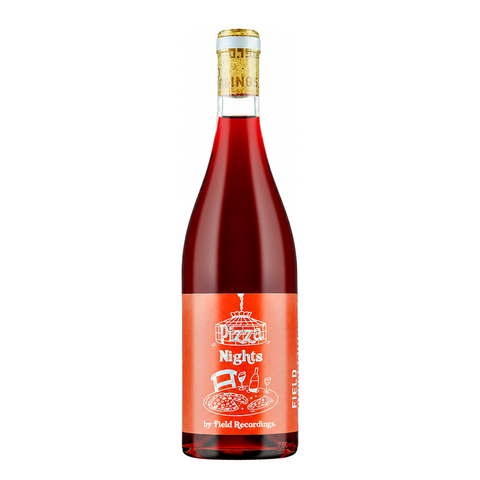 Field Recordings Pizza Nights 2025, natural wine bottle at Primal Wine