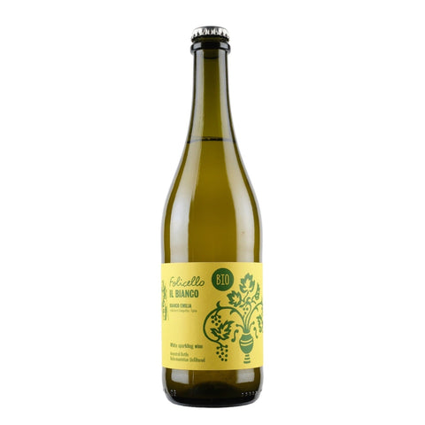 Bottle shot of Folicello Bianco Pet Nat 2022, produced by Folicello, buy classic and natural wine online on Primal Wine, the best wine shop in the United States – primalwine.com