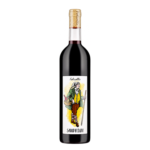 Folicello Sandroun Rosso 2022, natural wine bottle at Primal Wine