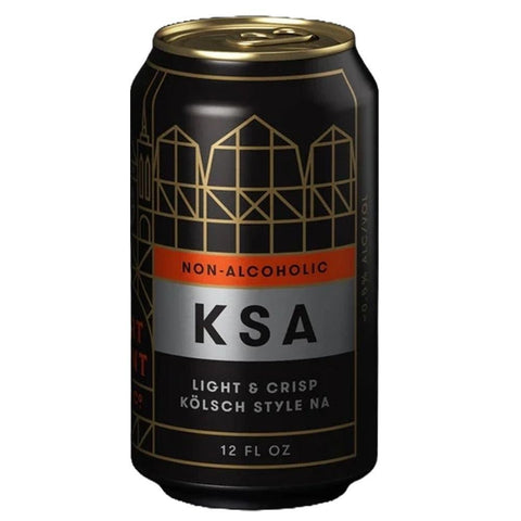 Fort Point NA KSA Non-Alcoholic Kolsch-Style Ale, 12 oz