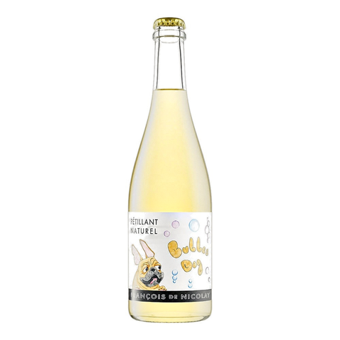 Francois de Nicolay Bulles Dog Petillant Naturel NV, natural wine bottle at Primal Wine