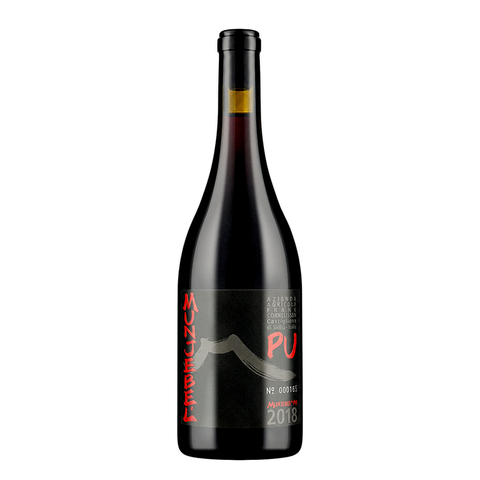 Frank Cornelissen Munjebel Rosso PU 2018 natural wine bottle