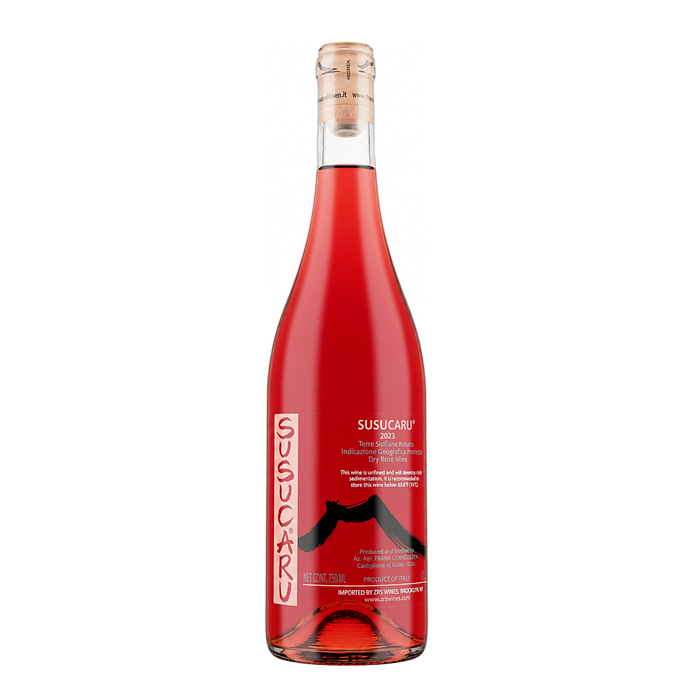 SUSUCARU 2016 コーネリッセン　750ml Frank Cornelissen Susucaru Rosato | Sicilian Natural Wine – Primal