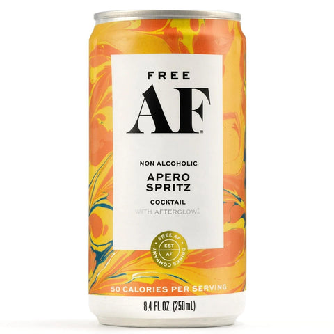 Free AF Apero Spritz Non-Alcoholic Cocktail, 4-pack
