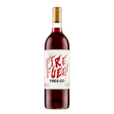 Fres.co Fire Chillable Primitivo 2024, natural wine bottle at Primal Wine