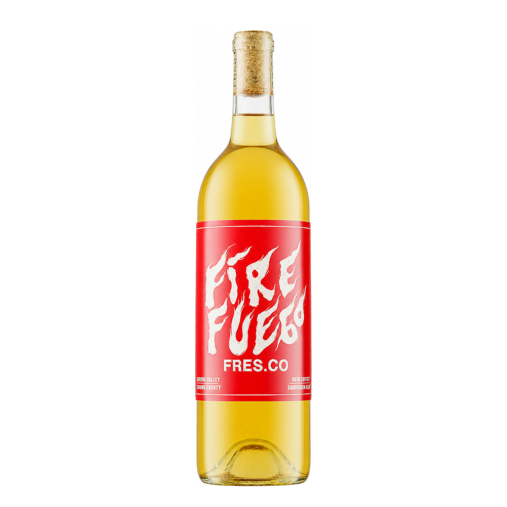 Fres.co Fire Fuego Orange 2024 – natural orange wine bottle, USA | Primal Wine