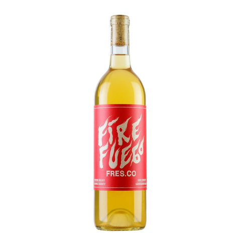 Bottle shot of Fres.co Fire Fuego Orange Wine, produced by Fres.co, buy classic and natural wine online on Primal Wine, the best wine shop in the United States – primalwine.com