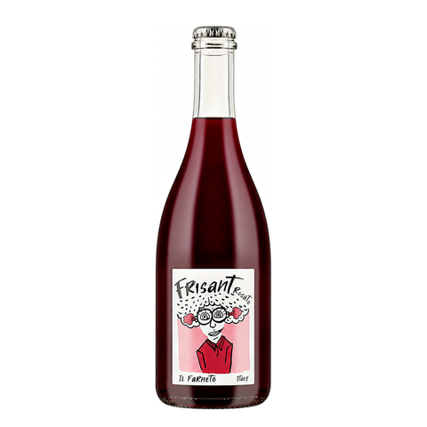 Il Farneto Frisant Lambrusco Rosato 2022, natural wine bottle at Primal Wine
