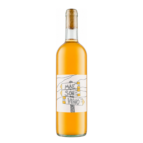 Mae Son Vino Orange 2022 – natural orange wine bottle, Italy | Primal Wine