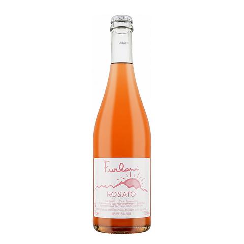 Furlani Rosato Frizzante 2021, natural sparkling wine bottle at Primal Wine